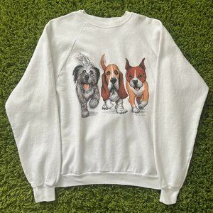 vintage miniature dog sweatshirt!